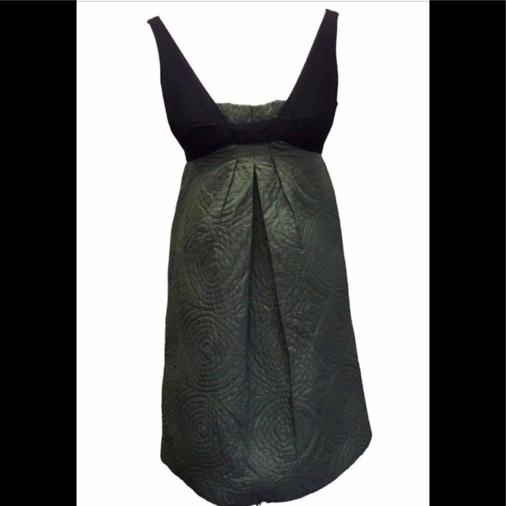 Quilted Empire Waist Cocktail Dress